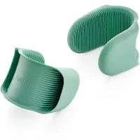 Lékué Mini Ovenwanten - 2 stuks - Siliconen - Green