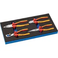 Promat /Tecwerk Gereedschapsmodule | 4-delig 1/3-module | VDE-set tangen - 4000871231
