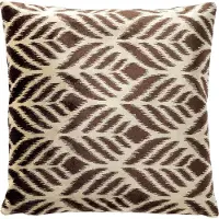 Hoii ALEXA | sierkussen 45x45 cm | Chocolate Martini | bruin | | met duurzame kussenvulling