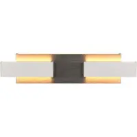 TRIO MUSTERRING RIVERA – Wandlamp – Nikkel wit – LED – Afstandsbediening – Dimbaar – Up-and-down verlichting