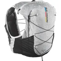 Salomon - Trail / Running rugzakken en riemen - Adv Skin Cross Season Race Flag White/Black voor Unisex - Maat S - Wit