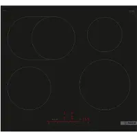 Bosch PIF61RHB1E - Inbouw elektrische kookplaat - Inductie - Zwart - Home Connect - Multitouch+ - 4 kookzones
