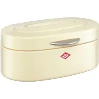 Wesco Single Elly Broodtrommel | 8,5 Liter | Metaal - Amandel | Broodbewaardoos