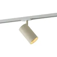 QAZQA Moderne beige spot voor 1-fase railsysteem GU10 70mm - Iconic Jeana Luxe