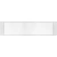 Hotbath &More frameless inbouwnis 30x120x10cm wit mat