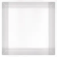 Hotbath &MORE Inbouwbox of inbouwnis - 30x30x10 - Mat wit BOX030WH