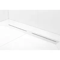 Easy drain Douchegoot Easydrain PureFlow Dryphon 70 cm Mat Wit
