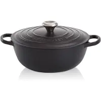 Le Creuset Marmite Signature Ø28cm / 4.9L 'Mat Zwart '
