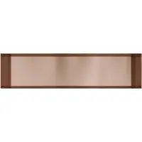 Hotbath &More frameless inbouwnis 30x120x10cm geborsteld koper PVD
