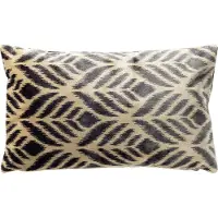 Hoii ALEXA | sierkussen 30x50 cm | Charcoal Gray | antraciet | | met duurzame kussenvulling