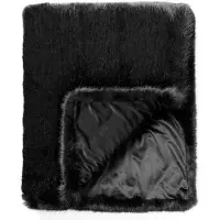 Hoii JULIETTE | plaid 140x180 cm | Raven | zwart |