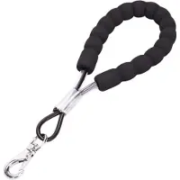 Nobleza Hondenriem korthouder met dik handvat - Korte hondenriem - Riem grote hond - Lengte 26 cm