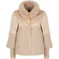 Freebird Dames Jassen Olisa - Beige - Maat S