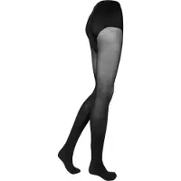 Hunkemoller Panty 40 Denier Core Control Zwart Dames | Maat: XL