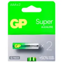 GP Super Alkaline AAA Batterijen 20 Stuks