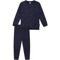 Schiesser Nachtkledij ' Boys World ' donkerblauw