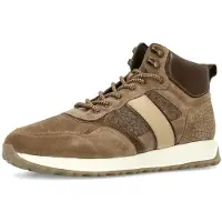 Manfield Veterboots bruin / donkerbruin