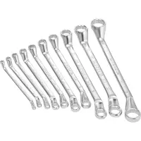 Facom set 10 12-kantringsleutels, metrische maten - 55A.JD10