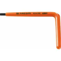 Facom gebogen inbussleutels geisoleerd 8 mm - 83.8AVSE