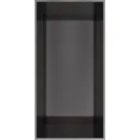 Hotbath &More BOX015F inbouwnis 30x15x10cm zonder frame geborsteld gunmetal PVD