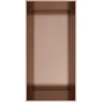 Hotbath &More BOX015F inbouwnis 30x15x10cm zonder frame geborsteld koper PVD
