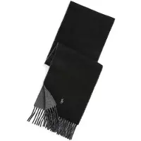 Ralph Lauren Sjaal donkergrijs / zwart