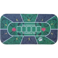 HOT Games Pokerkleed 180x90 cm – Groen Neopreen