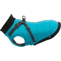 Trixie hondenjas pontis met tuig aqua - 45 cm