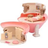 Sans marque Smurfin Speelhuis - Giochi Preziozi - De Smurfen - Magisch huis met 1 Smurfin beeldje en accessoires - vanaf 3 jaar
