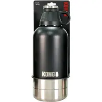 Kong Drinkfles Overig- duo day trek drinkfles rvs zwart 1820 ml