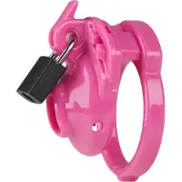 The Vice - Clitty - Kuisheidskooi - Peniskooi - Chastity Cage Voor Kleine Penis - Roze