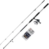 Shakespeare Salt Seabass Searcher Spinning Combo Zilver 2.74 m / 40-80 g