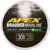 Korda Apex Braided Mainline 0.23mm 30lb 1200m