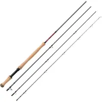 Greys Wing Stillwater Fly Fishing Rod Grijs 3.41 m / Line 4