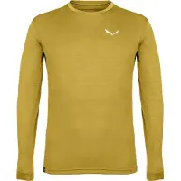Salewa - Puez Melange Dry L/S Tee - Sportshirt L, geel