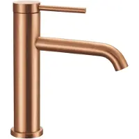 REA Wastafelkraan Clif Brush Copper Low