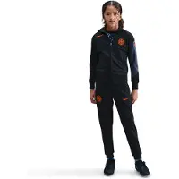 Nike Inter Milan Strike Trainingspak Full-Zip 2025-2026 Kids Zwart Donkerblauw Oranje