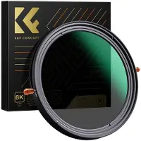 K&F Concept 82mm circulair polarisatiefilter & ND2-32 variabel grijsfilter Nano-X MRC HD 2-in-1 filter CPL ND