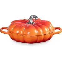 Le Creuset Campagnard Pompoen Ø28cm / 2,5L 'Oranjerood'