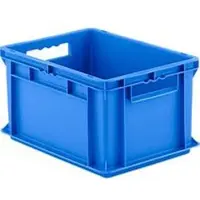 Ssi Stapelbak EF 4220 - polypropeen - L 400 x B 300 x H 220 mm - 20,4 L - blauw