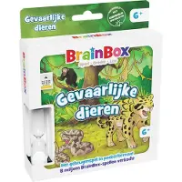 Nobrand Spel - Brainbox Pocket - gevaarlijke dieren