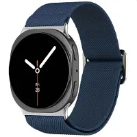 IMoshion Elastisch nylon bandje voor de Samsung Galaxy Watch 9 (40/44mm) / Watch 8 (40/44mm) / Classic (46mm) - Donkerblauw