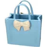 HD Collection Vase Bag Fine Earthenware Blue 24.5x18x30.5cm