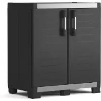 Keter XL Garage Lage Kast - 1 Plank - 89x54x99 cm - Zwart