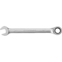 Promat /Tecwerk Steekringratelsleutel | sleutelwijdte 19 mm lengte 250 mm | recht - 4000821497