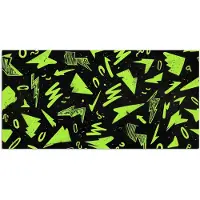 PosterMonkey Poster 120x60 cm - Gaming - Vormen - Pijlen - Abstract - Zwart - Posters - Kamer decoratie - Wanddecoratie woonkamer - Muurdecoratie slaapkamer