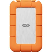 LaCie STND4000400 externe solide-state drive Thunderbolt technologie 4 TB USB Type-C USB4 Gen 3x2 Oranje, Roestvrijstaal