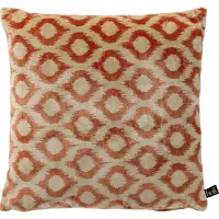 Hoii LEONARDO | sierkussen 45x45 cm | Potters Clay | oranje | multicolor | | met duurzame kussenvulling