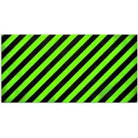 PosterMonkey Poster 160x80 cm - Gaming - Strepen - Schuin - Groen - Posters - Kamer decoratie - Wanddecoratie woonkamer - Muurdecoratie slaapkamer