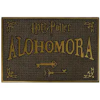 Pyramid International Harry Potter Deurmat Alohomora 40 x 60 cm Zwart/Goudkleurig